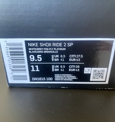 Supreme Nike Shox Ride 2