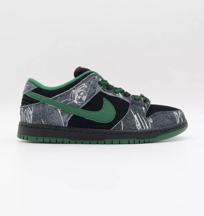 There Skateboards Nike Sb Dunk Low Pro Anthracite And Gorge Hf7743-001
