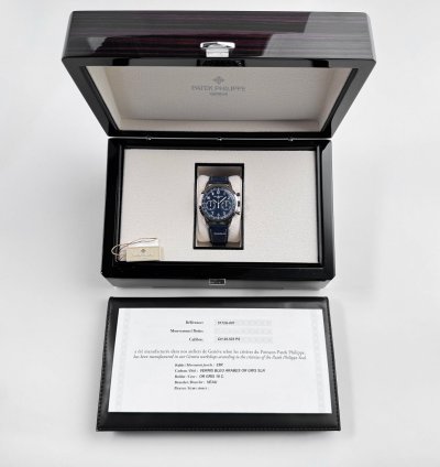 Patek Philippe Chronograph Complications 5172g-001 Chronograph White Gold Blue Dial 2020