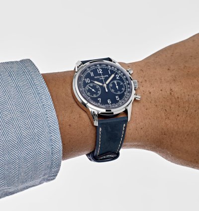 Patek Philippe Chronograph Complications 5172g-001 Chronograph White Gold Blue Dial 2020
