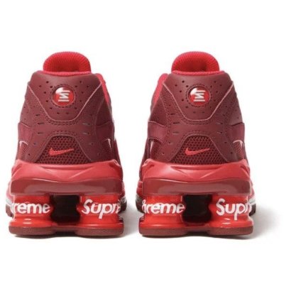 Supreme Nike Shox Ride 2 red