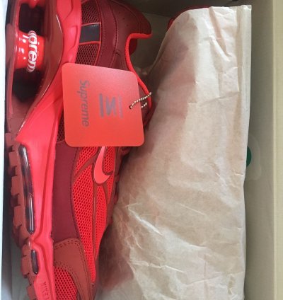 Supreme Nike Shox Ride 2 red