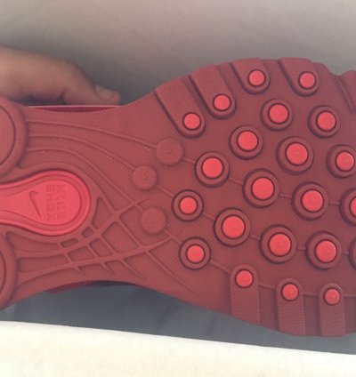 Supreme Nike Shox Ride 2 red