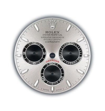 Rolex Daytona 40mm 18k White Gold Silver Dial Oyster Bracelet Calibre 4131