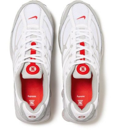 Supreme Nike Shox Ride 2 - White - Us 12