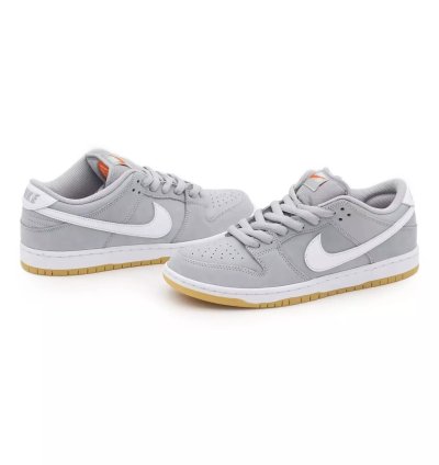 Dv5464-001 Nike Sb Dunk Low Orange Label Grey Gum Cool Wolf Gray Light