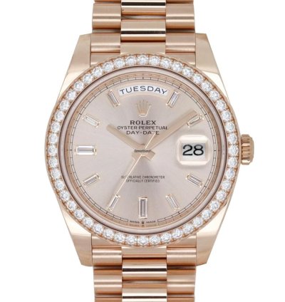 Rolex Day-date 40 18k Rose Gold 228345rbr - Ats-w007868
