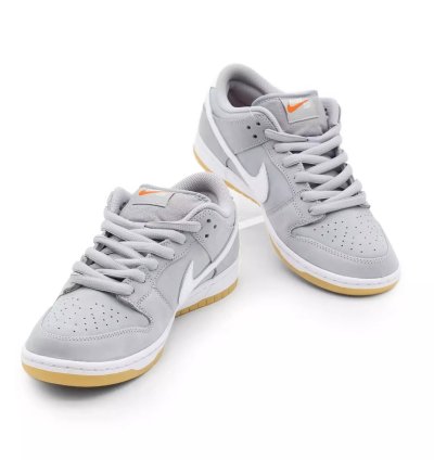 Dv5464-001 Nike Sb Dunk Low Orange Label Grey Gum Cool Wolf Gray Light