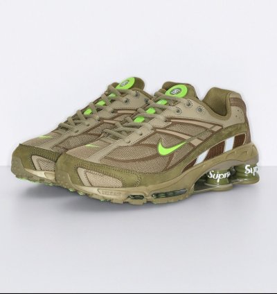 Supreme Nike Shox Ride 2 Olive