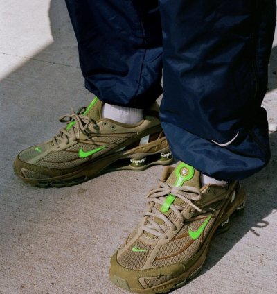 Supreme Nike Shox Ride 2 Olive