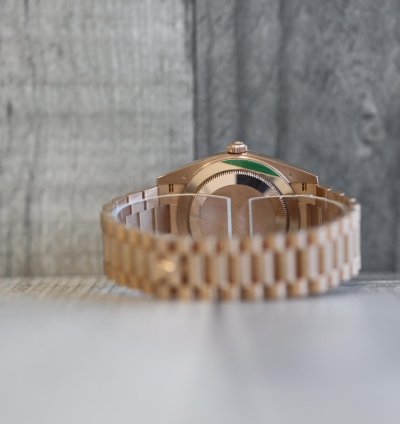 Rolex Day-date 40 2021 Day-date 40 Chocolate Baguette Dial 228235