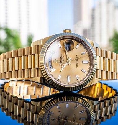 Rolex Day-date 40 2021 Day-date Yellow Gold Baguette 228238a