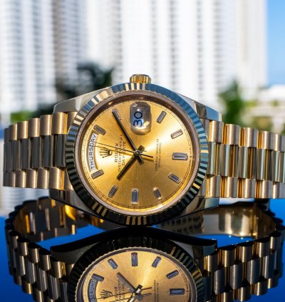 Rolex Day-date 40 2021 Day-date Yellow Gold Baguette 228238a