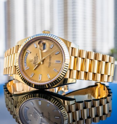Rolex Day-date 40 2021 Day-date Yellow Gold Baguette 228238a