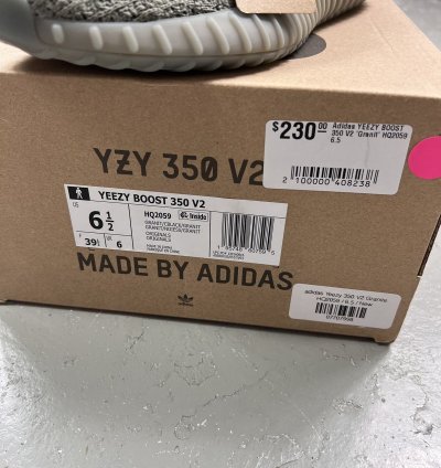 Adidas Yeezy Boost 350 V2 Granite Size 6 5