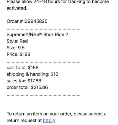 Supreme Nike Shox Ride 2 Sp 2022