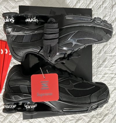 Supreme Nike Shox Ride 2 Sp Black 10 5