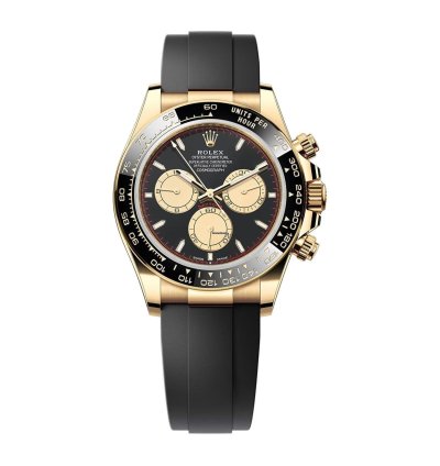 Rolex Daytona 40mm 18k Yg Ceramic Bezel Paul Newman Dial Oysterflex New Caliber