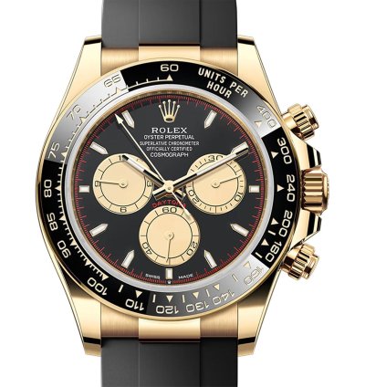 Rolex Daytona 40mm 18k Yg Ceramic Bezel Paul Newman Dial Oysterflex New Caliber