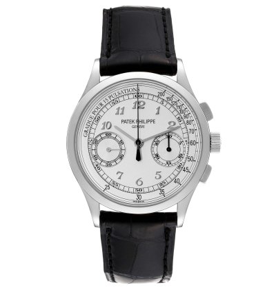 Patek Philippe Chronograph Complications Chronograph White Gold Mens Watch 5170g