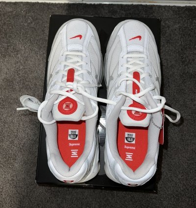 Supreme Nike Shox Ride 2 White
