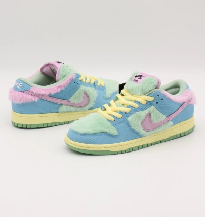 Fn6040-400 Verdy Nike Sb Dunk Low Pro Visty Blue Gaze And Enamel Green