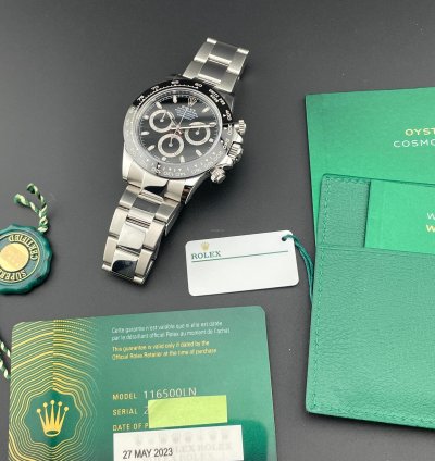 Rolex Daytona 40mm Black Dial