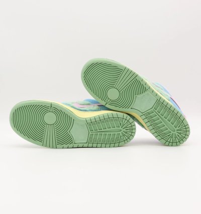 Fn6040-400 Verdy Nike Sb Dunk Low Pro Visty Blue Gaze And Enamel Green
