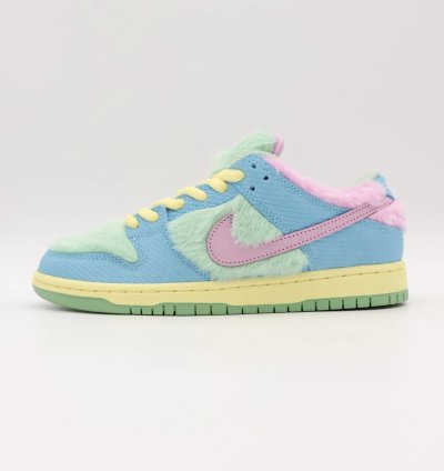 Fn6040-400 Verdy Nike Sb Dunk Low Pro Visty Blue Gaze And Enamel Green
