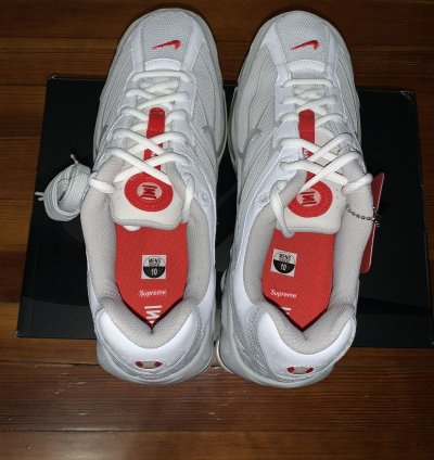 Supreme Nike Shox Ride 2 White Size 10