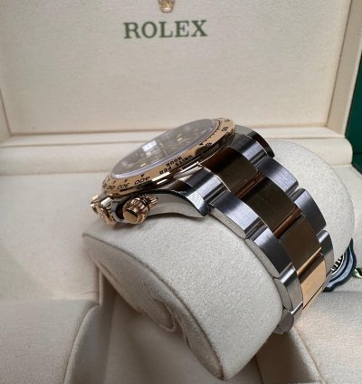 Rolex Daytona 40mm Black Dial Ungetragen Neu 12 24 Original Pap Box