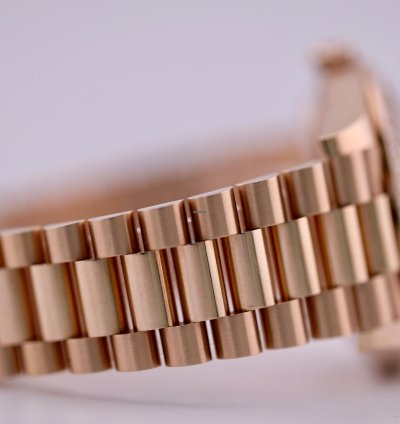 Rolex Day-date 40 2023 Day Date 40 Rbr Rose Gold Chocolate Baguette Dial Rbr 228345rbr