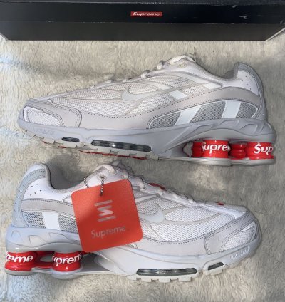 Supreme Nike Shox White