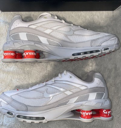 Supreme Nike Shox White