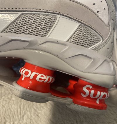Supreme Nike Shox White