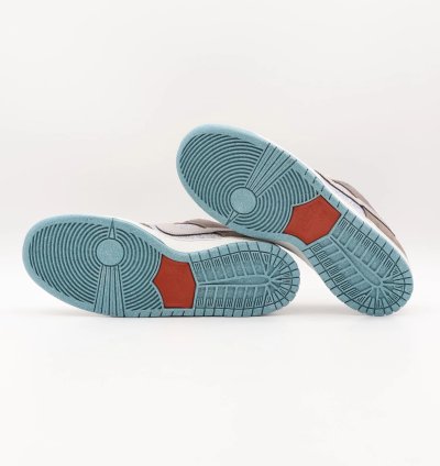 Fz3129-200 Nike Sb Dunk Low Pro Big Money Savings Brown White Grey Aqua