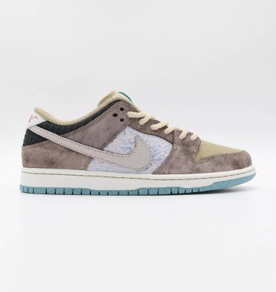 Fz3129-200 Nike Sb Dunk Low Pro Big Money Savings Brown White Grey Aqua