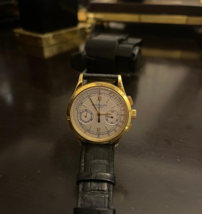 Patek Philippe Chronograph First Hand The Owner Used It Only Few Times