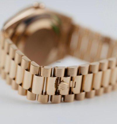 Rolex Day-date 40 2023 Day Date 40 Rbr Rose Gold Olive Anniversary Dial 228345rbr