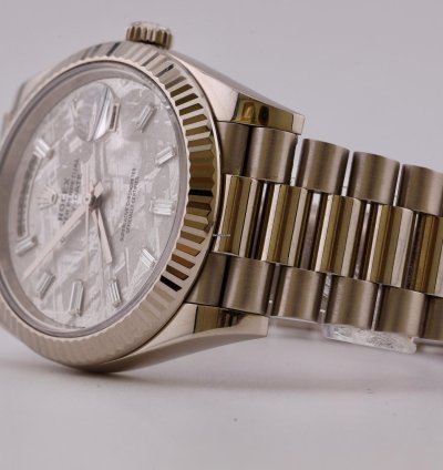 Rolex Day-date 40 2023 Day Date 40 White Gold Meteorite 228239