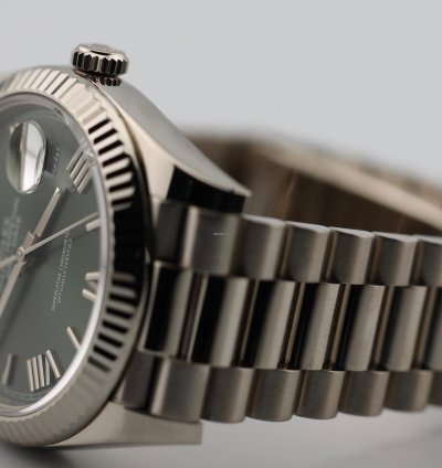 Rolex Day-date 40 2023 Day Date 40 White Gold Olive 228239