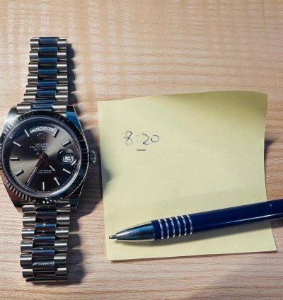 Rolex Day-date 40 2023 Day Date White Gold With Slate Silver Dial