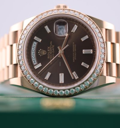 Rolex Day-date 40 2023 Day-date 40 Rbr Chocolate Baguette Dial 228345rbr