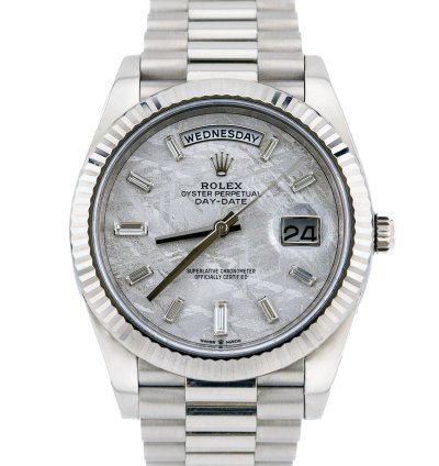 Rolex Day-date 40 2023 Day-date 40 White Gold Metiorite Dial 228239