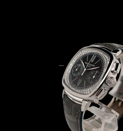 Patek Philippe Chronograph Ladies First Chronograph 18k Papiere Box Ref 7071