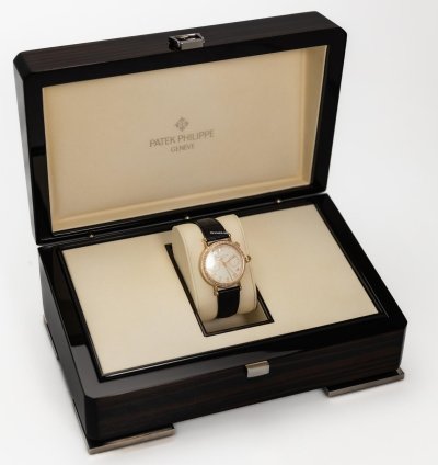 Patek Philippe Chronograph Ladies Split Second Chronograph Ref 7059- 18k Rose Ivory Dial Box Papers Bj-2012 Germany