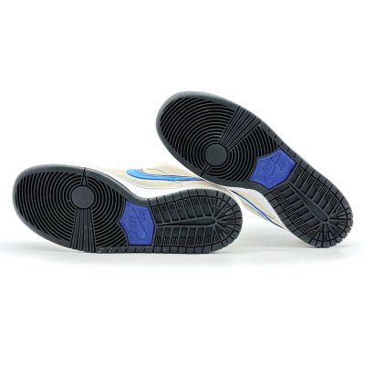 Ct6688-200 Nike Sb Dunk Low Light Cream Truck It White Blue Black