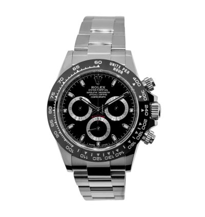 Rolex Daytona 40mm Stainless Steel Black Dial Bezel 116500