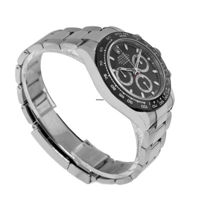 Rolex Daytona 40mm Stainless Steel Black Dial Bezel 116500