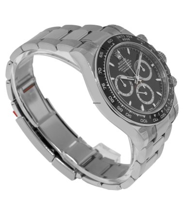 Rolex Daytona 40mm Stainless Steel Black Dial Black Bezel 126500